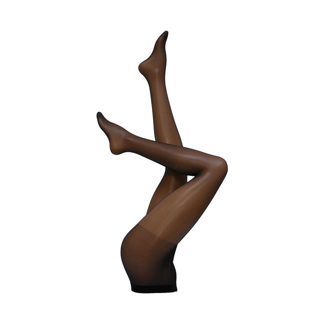 Kousen Cette Black Brighton satin 20 den 787-10