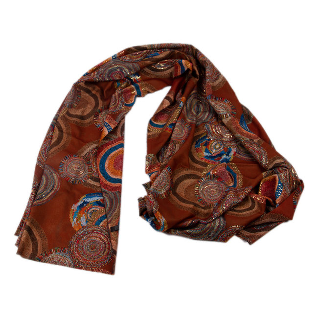Sjaal caramel E8850