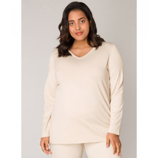 Base Level Curvy by Yesta Pull Base Level Curvy licht beige Anine 7000024