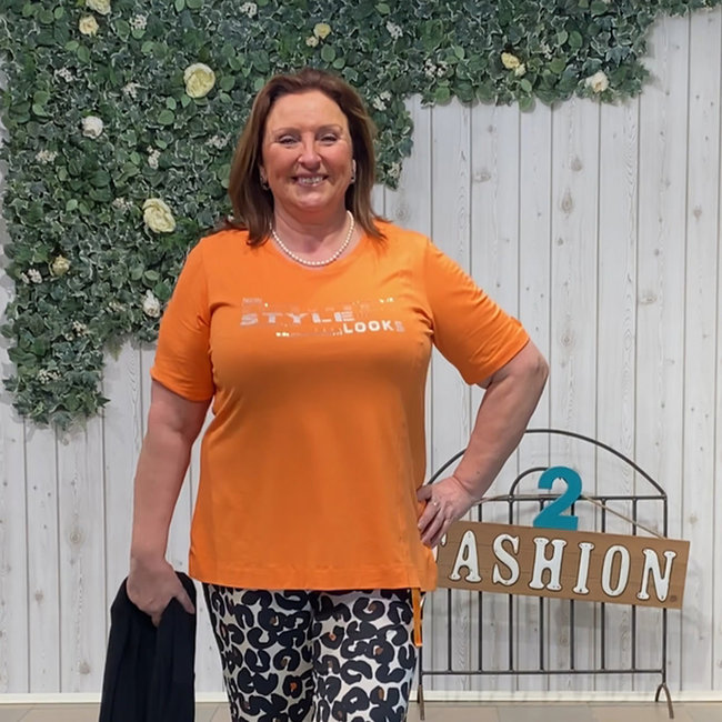 Shirt SeeYou oranje E70268