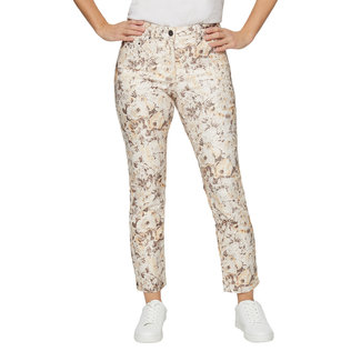 Outlet Broek 7/8 Brandtex multicolor print 214933