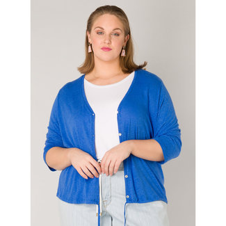 Outlet Cardigan Yesta blauw Lafita A003903