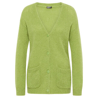 Outlet Cardigan Barbara Lebek groen 38590032