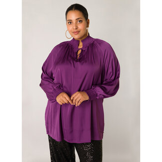 Outlet Blouse Yesta D.paars Welmoed A004167