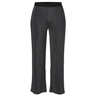 Outlet Broek Via Appia Due zwart glitter 663838