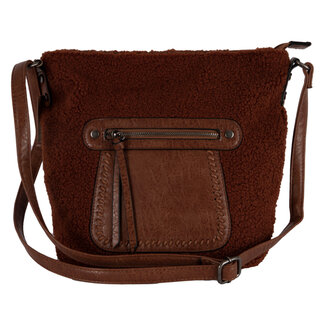 Handtas cognac K-2013