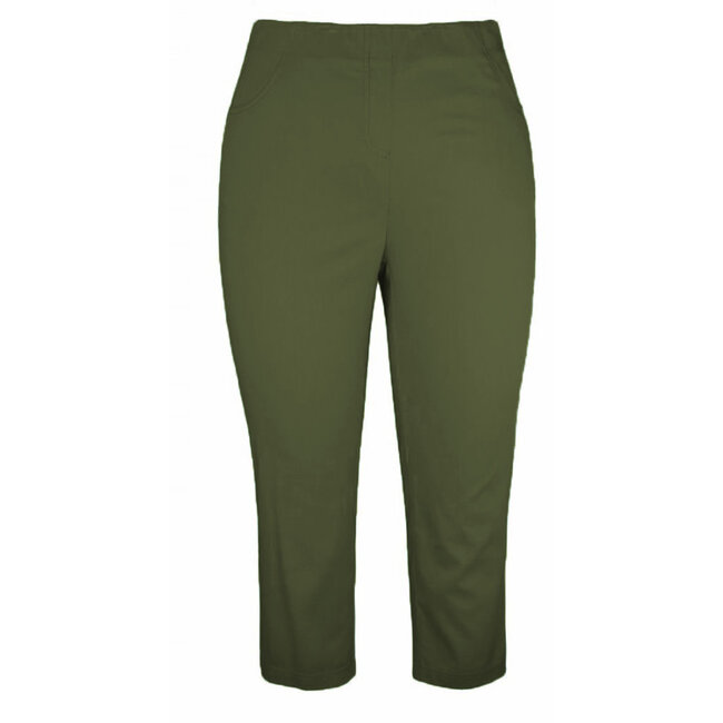 broek 7/8 Adelina kaki 979704 55001 46