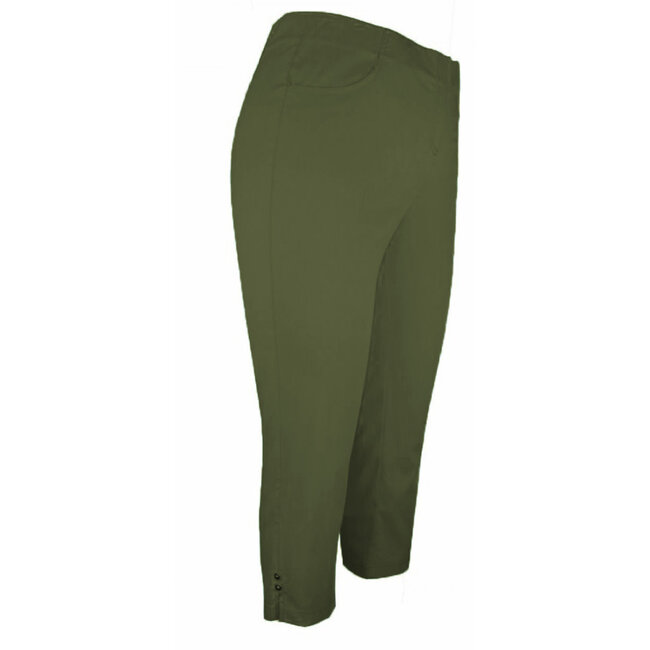 broek 7/8 Adelina kaki 979704 55001 46