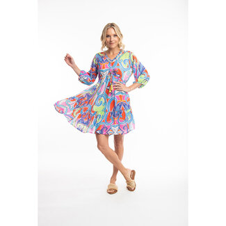 Escape Kleed Escape A-line multicolor print 91156