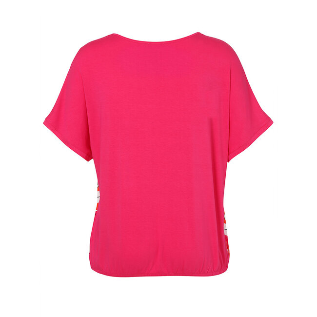 Blouse Via Appia Due wit rose print 2412737