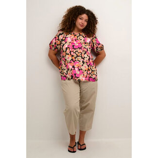 Kaffe Curve Blouse Kaffe Curve rose multicolor 10582265