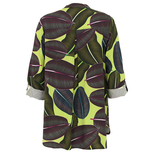 Blouse Dorisstreich groen advocado 252379