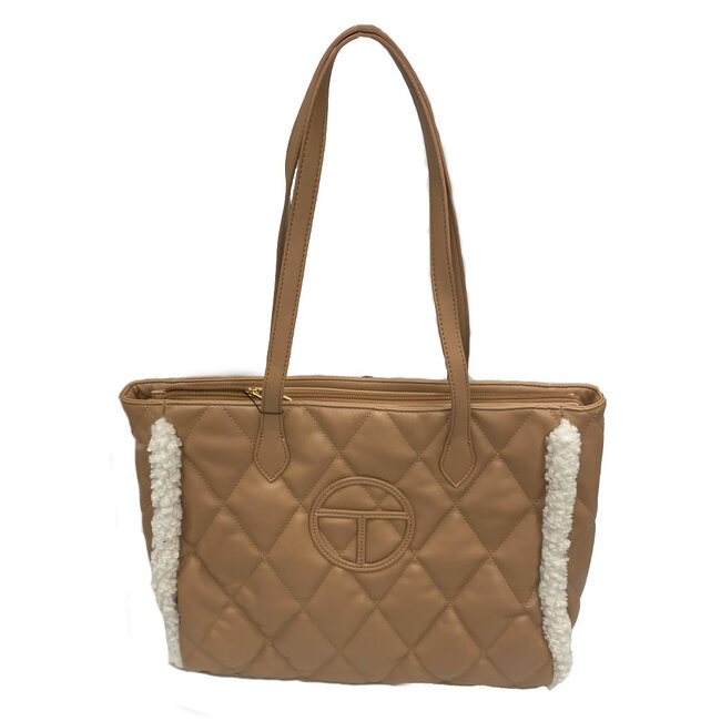 Handtas bruin groot 88039