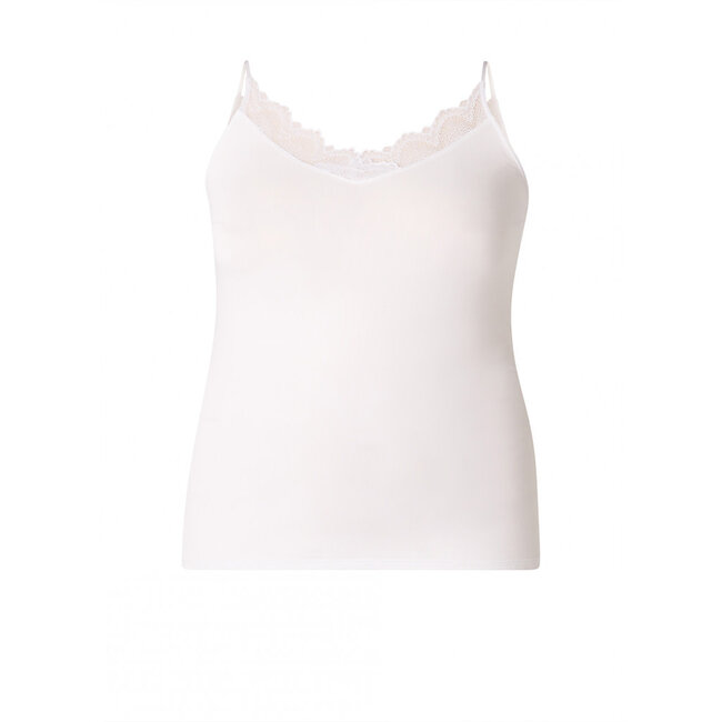 Top Base Level Curvy kant wit Yelina 7000105