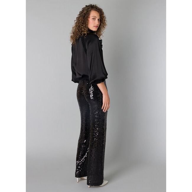 Broek Yest zwart glitter Engeltje 0004976