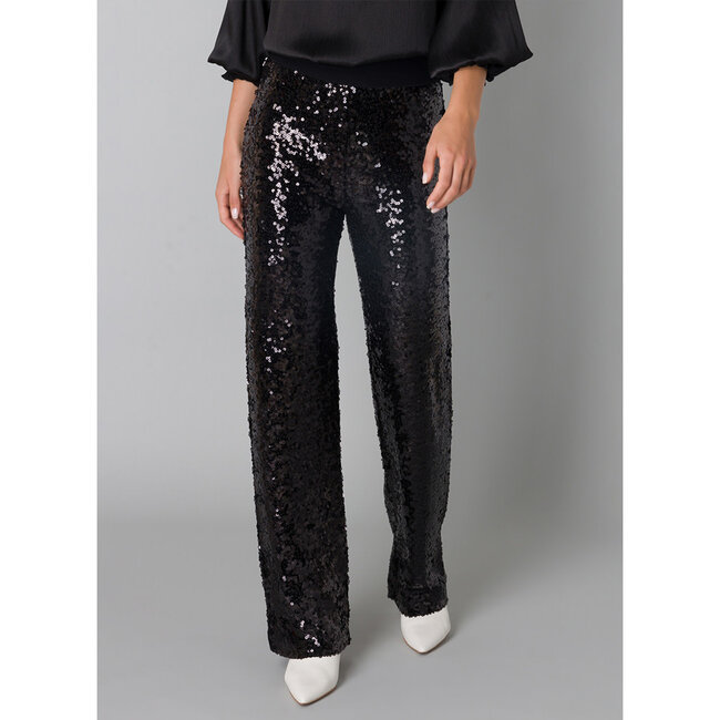 Broek Yest zwart glitter Engeltje 0004976