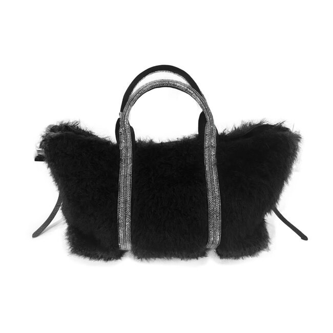 Handtas zwart strass PF622