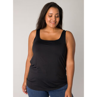 Base Level Curvy by Yesta Top Base Level Curvy zwart Yanna 7000084