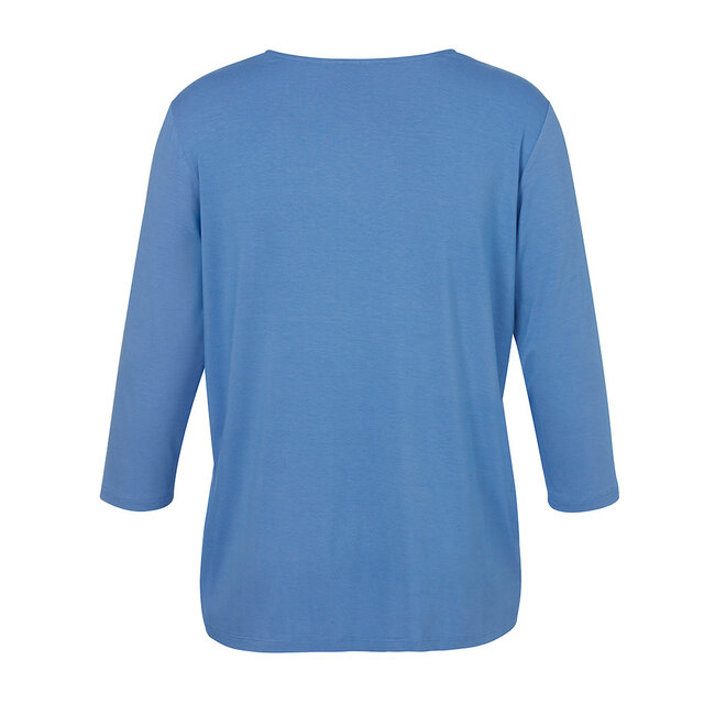 Blouse Via Appia Due 3/4 mouw blauw 2521710 870
