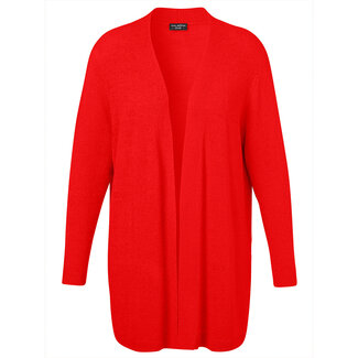 Via Appia Due Cardigan open Via Appia Due rood 2521860 350