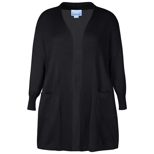 Cardigan Zhenzi zwart 200619