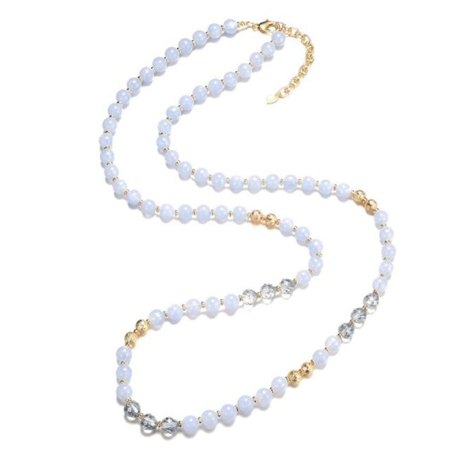 Halsketting blauw 101162845