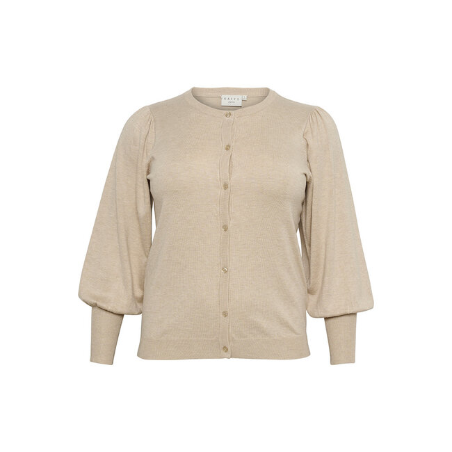 Cardigan Kaffe Curve gemeleerd beige 10581441