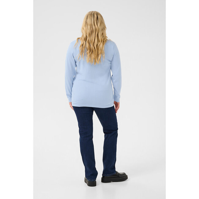 Cardigan Kaffe Curve licht blauw 10582107