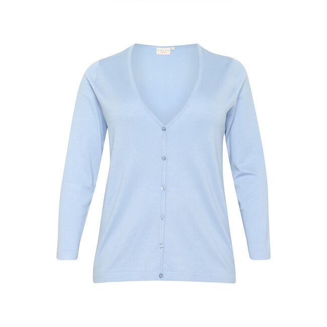 Cardigan Kaffe Curve licht blauw 10582107
