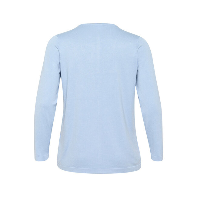 Cardigan Kaffe Curve licht blauw 10582107