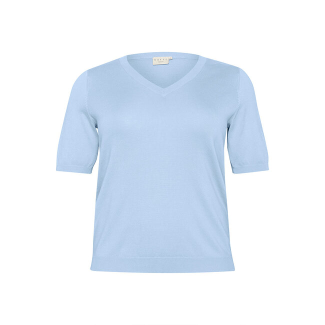 Shirt Kaffe Curve licht blauw 10582490