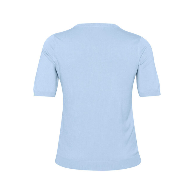 Shirt Kaffe Curve licht blauw 10582490