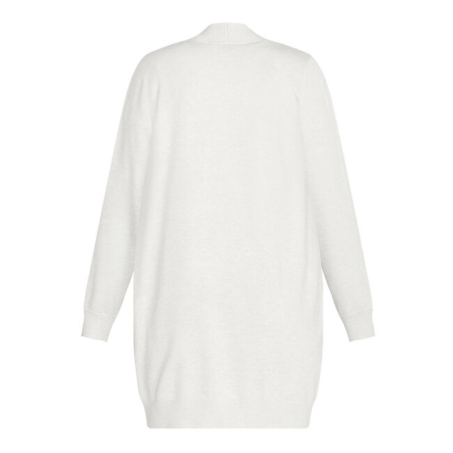 Cardigan lang Brandtex wit 217157