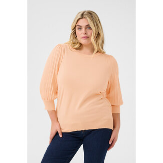 Kaffe Curve Pull Kaffe Curve gebreid peach 10582202