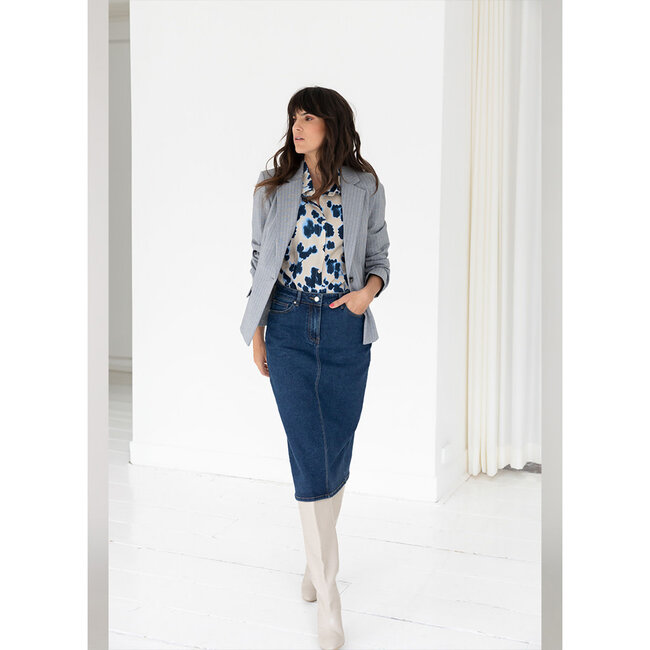 Rok Yest vintage wash denim Nabila 0005079