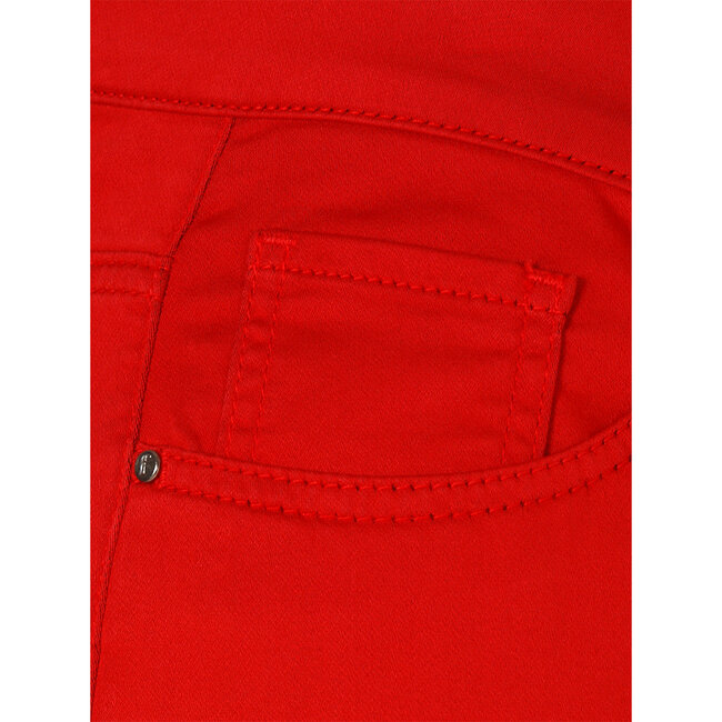 Broek smalle pijp Frapp rood 2551633