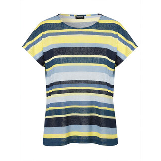 Via Appia Due Shirt Via Appia Due blauw geel 2512402