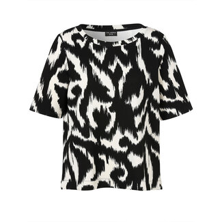Via Appia Due Sweatshirt Via Appia Duecreme zwart 2522760
