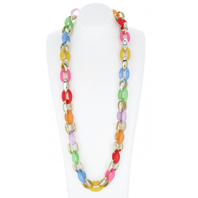 Halsketting Multi color Z648M23075