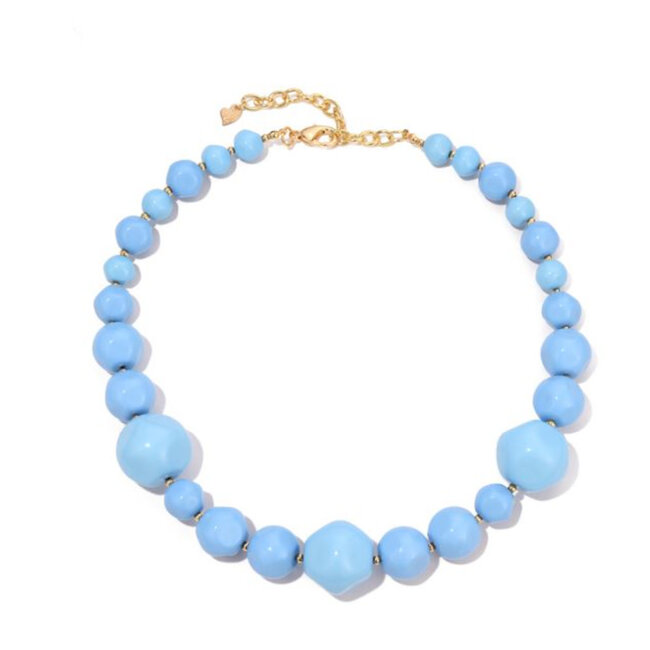 Halsketting L. blauw 101191745