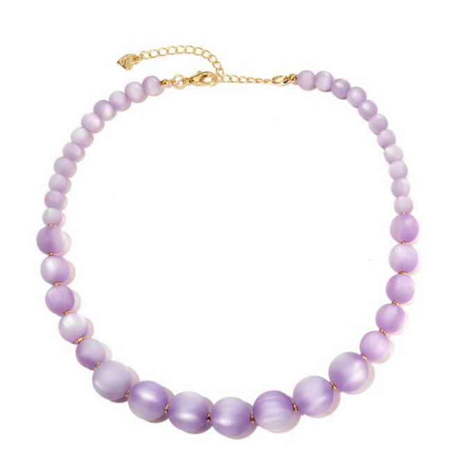 Halsketting paars 101191910