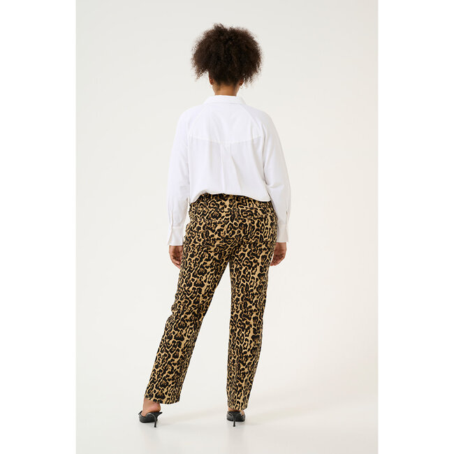 Broek Kaffe Curve leopard 10583076