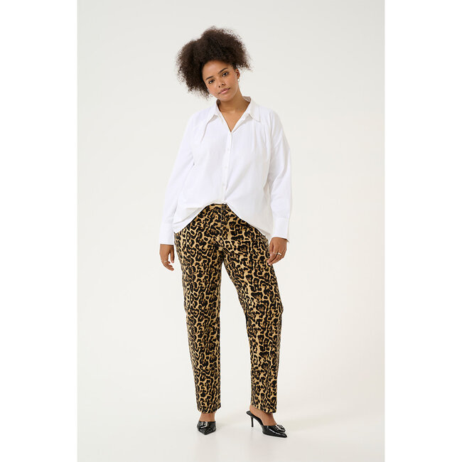 Broek Kaffe Curve leopard 10583076