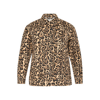 Kaffe Curve Jas denim Kaffe Curve leopard 10583077