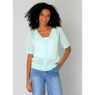 Outlet Cardigan Yest mint Gillian 0005272