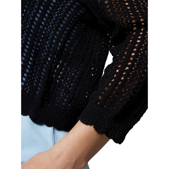 Cardigan Signature zwart 218827