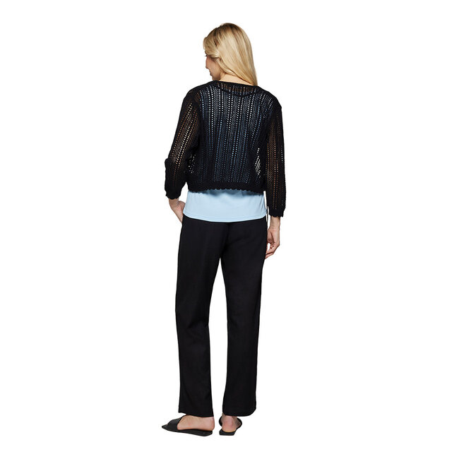 Cardigan Signature zwart 218827