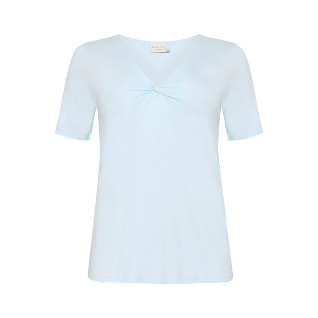 Shirt Kaffe Curve licht blauw 10582322