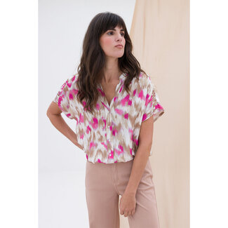 Yest Blouse Yest fuchsia multicolor Tabitha 0005311