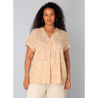 Yesta Shirt Yesta soft sand multicolor Agnes A005319